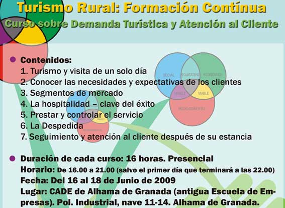  Curso de atención al cliente del 16 al 18 de junio de 2009 