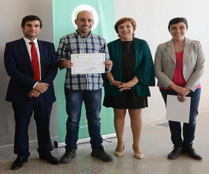 Entrega de diplomas de la primera promoción de Profesionales en Construcción Sostenible