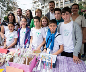 La V Feria del Emprendimiento reunió a 800 estudiantes de Granada que expusieron sus productos empresariales 