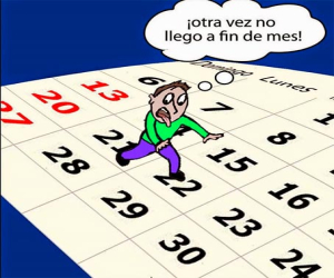 Llegar a fin de mes