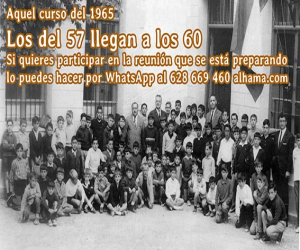 Los del 57 se hace sesentones este año