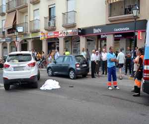 Fallece una mujer atropellada por un coche en Alhama