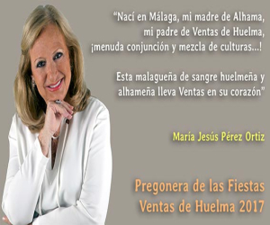 Nuestra colaborada María Jesús Pérez Ortiz pregonó las fiestas de Ventas de Huelma