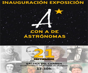 Exposición “Con A de Astrónomas”