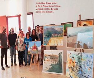 I Encuentro de pintura al aire libre “Color-y-raya”, de Zafarraya 
