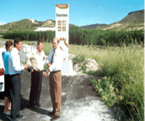 El alcalde de Fornes reclama el nuevo acceso a la población