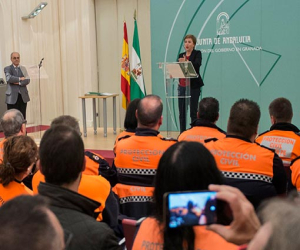 Unos 400 voluntarios de Protección Civil de la provincia participan en cursos de formación de la Junta 