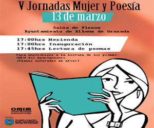 Mujer y poesía, este martes día 13
