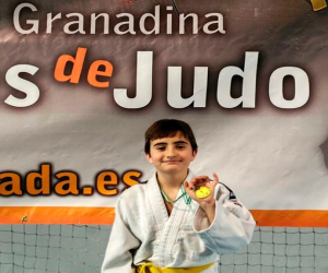 Jorge Pérez Rus, de Jayena, consigue el bronce en la Copa de Andalucía benjamín de Judo