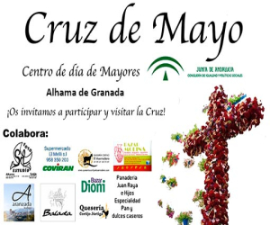 Cruz de Mayo en el centro de mayores