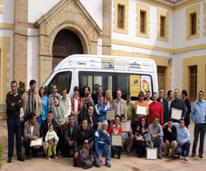Un grupo de empresarios de la comarca de Alhama financia un vehículo para el Centro Ocupacional de Discapacitados