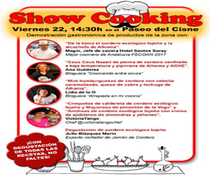Este viernes, 22 de junio, show cooking de productos de la comarca