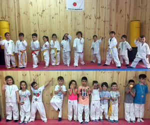 El campeonato interclub de karate, modalidad katas, cierra la temporada