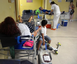 Las donaciones de sangre siguen en la media de Alhama