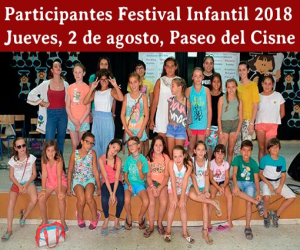 Este jueves, 2 de agosto, XI Festival Infantil de la Canción