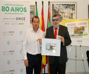 La ONCE promociona el Monumento Natural de los Tajos de Alhama en el sorteo del 8 de septiembre