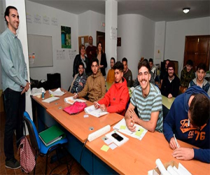Visita al alumnado del programa “Granada Empleo” de Santa Cruz del Comercio y Alhama