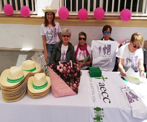 Contra el cáncer; alegría