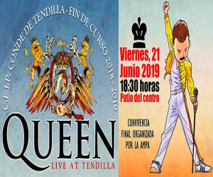 El CEIP Conde de Tendilla rinde homenaje al grupo Queen en su fiesta de fin de curso