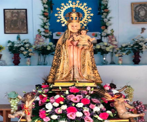 El viernes 2 de agosto, procesión de la Virgen de los Ángeles