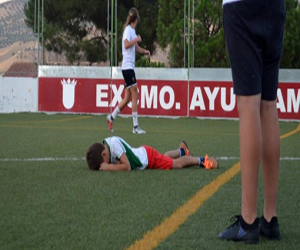 Liga Infantil, partido de pocos goles