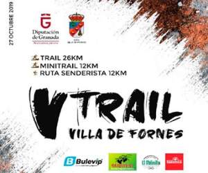 V Trail Villa de Fornes, el domingo 27 de octubre