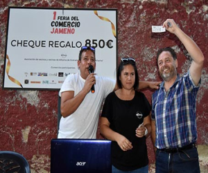 Éxito de público de la I Feria del Comercio Jameño