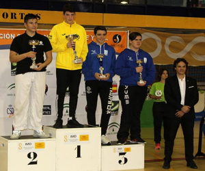 German González Almenara, de Arenas del Rey, campeón de Andalucía de karate