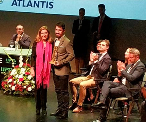 Alberto Cortés recogió su premio 'Coraje de los autónomos andaluces'