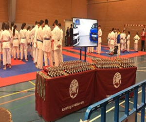 Campeonato de karate en Maracena y entrenamientos previos al campeonato de España