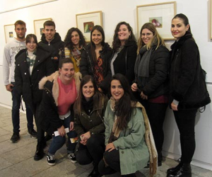 Primera exposición de la pintora alhameña Anabel Gordo Peula