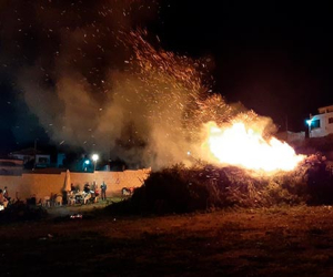 ‘Mancheado’ en la Candelaria de Cacín
