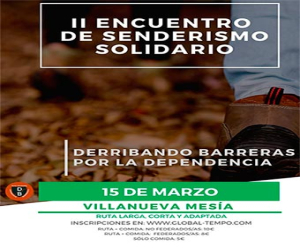 La ruta 11, del 8 de marzo, será "Circular pantano de los Bermejales"