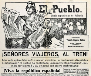 Hoy celebramos el 89 Aniversario de la Proclamación de la II República Española
