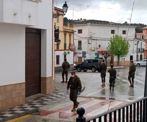La legión llega a los pueblos de la Comarca de Alhama y el Temple a apoyar a las fuerzas del orden
