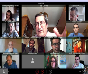 El presidente de Diputación se reúne con los alcaldes de las comarcas de Alhama y Loja