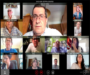 La Diputación de Granada analiza la estrategia para reactivar el comercio de proximidad con las asociaciones del sector 