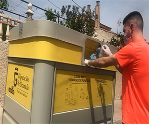 La provincia registra un aumento del reciclaje de plásticos y cartón durante el estado de alarma