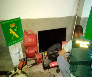 Robos en una granja, una vaquería y una guardería durante el estado de alarma