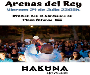 Más de cien jóvenes se citan en Arenas del Rey para rezar