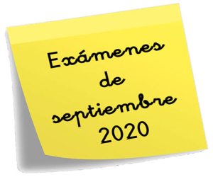 Convocatoria extraordinaria de septiembre del IES Alhama
