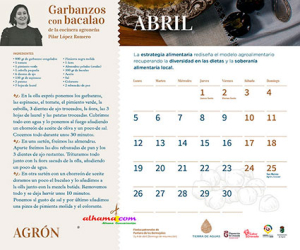 Abril, un buen mes para los garbanzos con bacalao