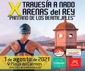 Este domingo, 1 de agosto, travesía a nado del pantano de Los Bermejales