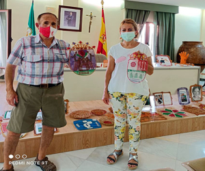 Sebastián Aguilar lleva su exposición de hilo de cobre a Cacín