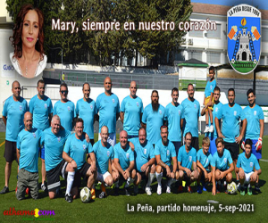 Emotivo homenaje de la Peña de Alhama a Mary