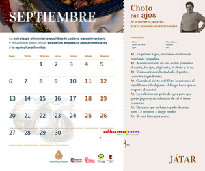 Y siendo de Játar tenía que ser choto al ajillo