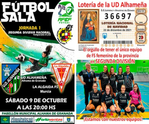 Se abren las puertas de la Segunda División nacional de fútbol sala en Alhama