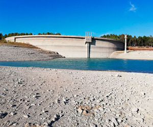 El embalse de los Bermejales al 22,31% de su capacidad