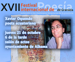 Actividad encuadra dentro de la programación del Festival Internacional de Poesía