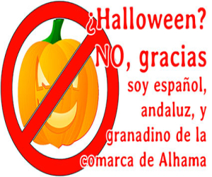 Vergonzosamente desde los medios e instituciones públicas se promociona la americanada del “Jalogüin” en detrimento de nuestra cultura